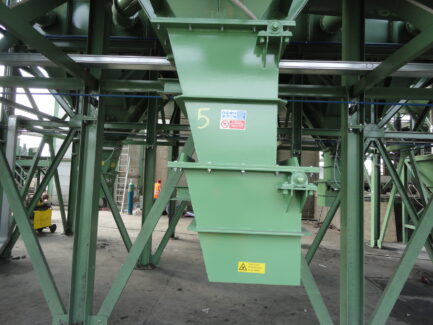 Valvola a clapet Ghirarduzzi per impianti di essiccazione industriale