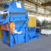 DM 100 industrial density separator by Ghirarduzzi installed in a material processing plant.