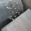 Detail of Ghirarduzzi SE type electrostatic separator designed to separate conductive and non-conductive materials, widely used for metal recovery from cables, powders, electronic waste and mining applications