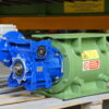 Ghirarduzzi rotary valve for dust discharge from hoppers, silos and filters, designed for the metallurgical, chemical and recycling industries, robust and motorized structure.