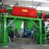 Industrial screening plant with Ghirarduzzi VR rotary screen, designed for the separation of non-ferrous materials from mills and crushers with multi-stage systems up to 40 tons per hour