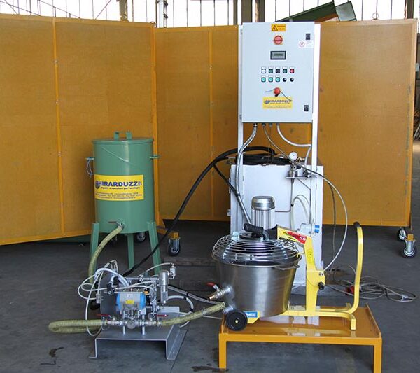dosing machine for ingot molds by the company ghirarduzzi