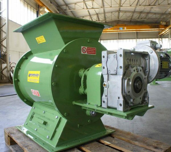 rotary valve or stellar valve designed and manufactured by ghirarduzzi