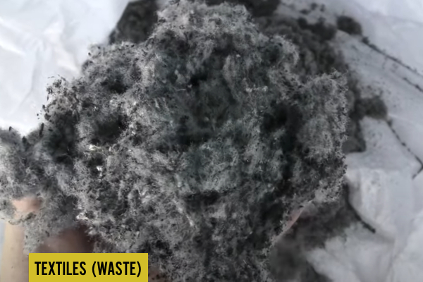 waste textile by unused types of systems and applications practical for recycling and reuse of fibres textiles