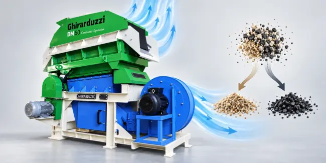 ghirarduzzi dm50 air density separator ghirarduzzi dm50 air density separator