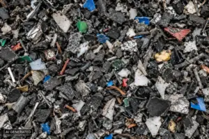 recycled material fragments waste separation ai